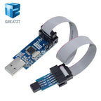 GREATZT USBASP USBISP AVR Programmer USB ISP USB ASP Support Win7 64K