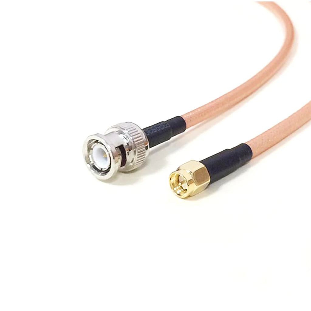 SMA Male Female Switch BNC Plug Jack RF Coaxial Cable RG142 50CM 20"/100CM Adapter High Quality Low Loss