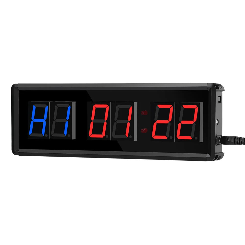 Programmable Remote Control LED Crossfit Timer Interval Timer Garage Timer Sports Training Clock Crossfit Gym Timer
