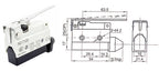 10A 250VAC AZ-7312 AZ-7311 AZ-7121 AZ-7310 TZ-7141 Waterproof Micro Switch Travel Limit Switch Straight 90degree Roller Lever