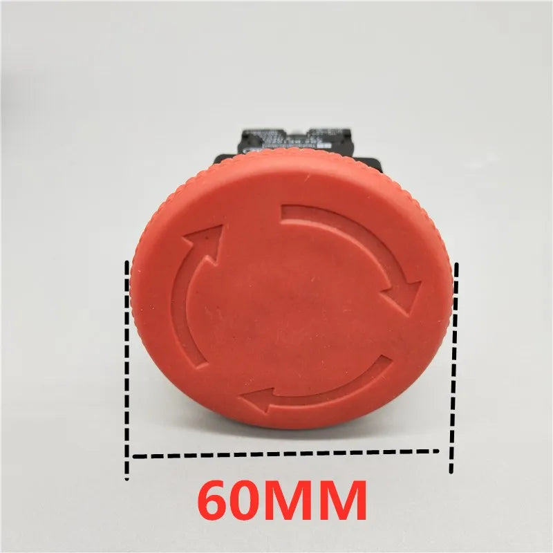 22mm Emergency Stop Mushroom Push Button Switch ZB2-BE102C Red NC XB2-ES542 Control Electrical Starter Switch 600V/10A