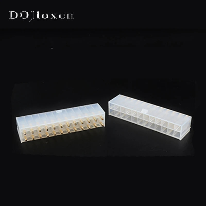 5 Sets Molex 4.2mm Automotive Connector 5569 Series Male White Socket 2/4/6/8/10/12/14/16/18/22/24/PIn 39281243