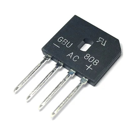 5Pcs GBU808 800V 8A Power Diode Bridge Rectifier