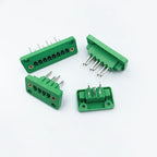 5Sets 3.81MM pitch Through wall plug in terminal blocks 15EDG 3.81 2/3/4/5/6/7/8/9/10/12pin Plug + Pin Header Socket set