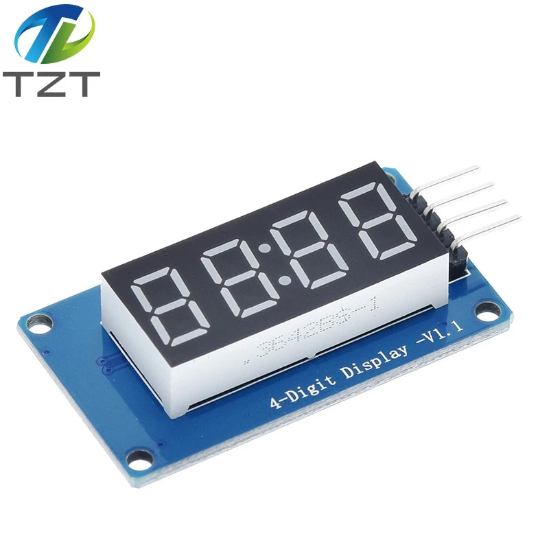 TM1637 LED Display Module For Arduino 7 Segment 4 Bits 0.36 Inch Clock RED Anode Digital Tube Four Serial Driver Board Pack