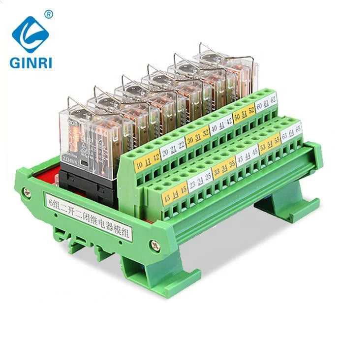 GINRI DVRD-48 Adjustable 48V DC Over and  Under Voltage Monitoring Protection Relay Voltage Relay
