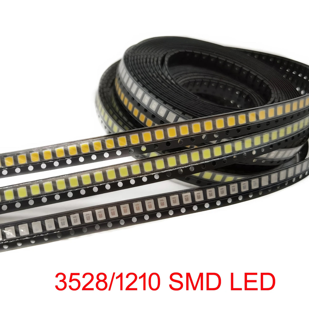 100pcs Super Bright 3528 1210 SMD LED Red/Green/Blue/Yellow/White LED Diode 3.5*2.8*1.9mm