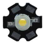 10pcs 1W 3W High Power LED Full Spectrum White Warm white Green Blue Deep Red 660nm Royal blue IR UV With 20mm Black Star PCB