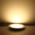1X Ultra Thin Led Panel Downlight 3w 6w 9w 12w 15w 18w LED Round Ceiling Light Built-in AC85-265V LED Panel Light SMD2835