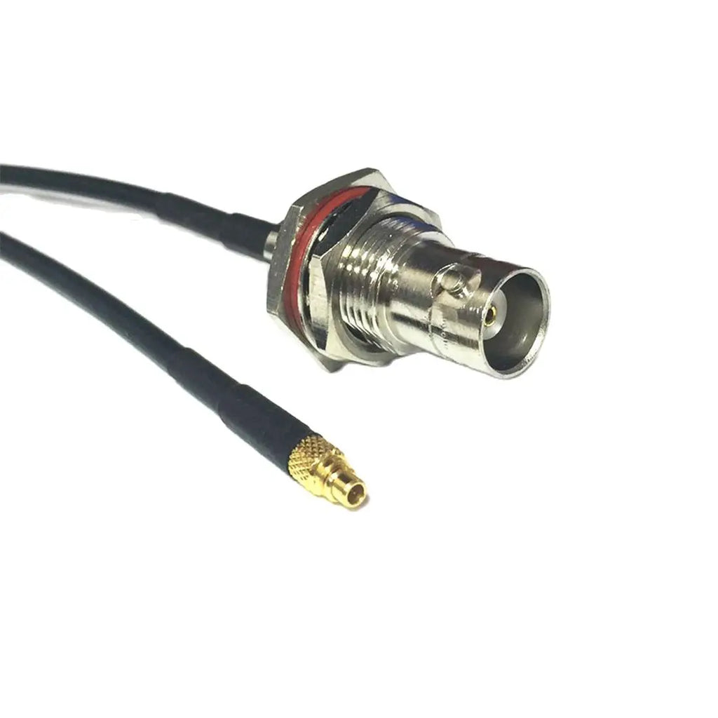 RF Coaxiale Cable BNC Female Bulkhead To MMCX Male Pigtail Adapter RG174 10/15/20/30/50/100CM For Wifi Card