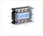 CG 3 Phase 10A 25A 40A DA 60A 80A 100A 150 200A Three Phase SSR 3-32V DC Control 24-480V AC Solid State Relay SSR AC Three DC-AC
