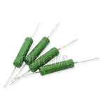 5PCS/lot RX21 6W 10W Wire Wound Resistance 5% 1R 10R 100R 1K 10K 12K 15K 18R 20R 22R 24R 27R 30R 33R 36R 0.01R Resistor