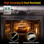 ThermoPro TP-16 Digital Thermometer For Oven Smoker Candy Liquid Kitchen Cooking Grilling Meat BBQ Thermometer and Timer