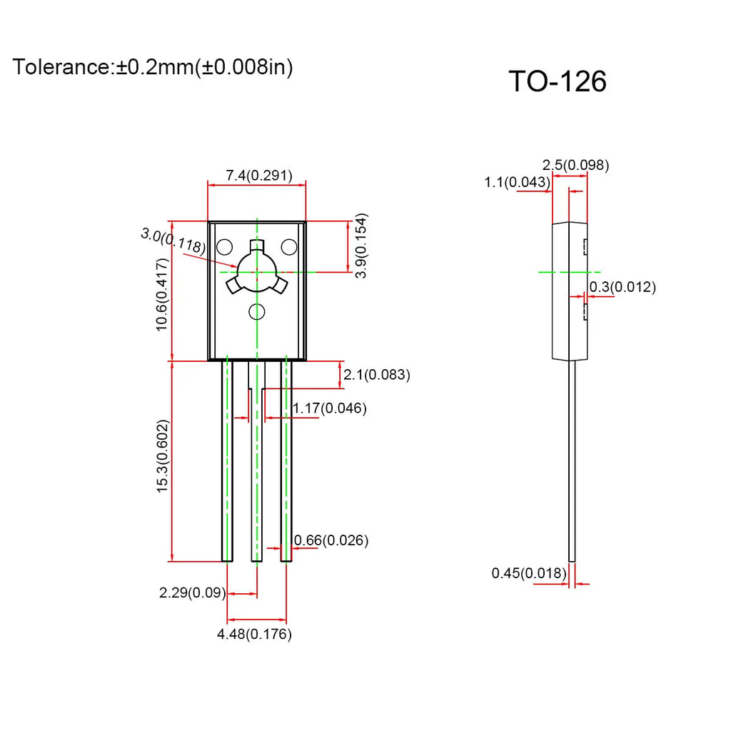 10Pcs Bd135 Bd137 Bd139 Bd140 Npn Amplifier Powerful Transistor Bipolar Junction Triode Tube Integrated Circuit New Original BJT