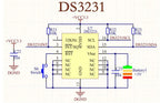 DS3231 AT24C32 IIC Module Precision Clock Module (without battery) DS3231 Memory Module