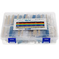 1000Pcs/lot 100 Values 1 ohm-1M ohm 1W 1% Metal Film Resistor Resistance Assortment Kit Set