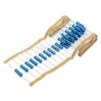 60pcs 2W Metal Film Resistor 2W 1% 0R - 1M 0 2.2 10 100 120 150 220 270 330 390 910 1K 2.2K 4.7K 9.1K 10K 15K 100K 470K 1M ohm