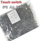 1000pcs/lot 6*6 6X6X5/4.3/5.5/6/7/8/9/10/13/17H button touch switch Copper 4PIN DIP Micro Switch