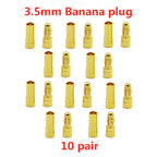 XT30 XT60 XT60H XT90 EC2 EC3 EC5 EC8 T Plug 3.5mm Banana XT60 connector kit set male female cable battery Plug for RC Parts