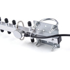 US 25dBi High Gain Dual-Band 4G/2.4G WiFi Yagi Antenna Compatible with RP-SMA/SMA Male Connectors Weatherproof with Cable