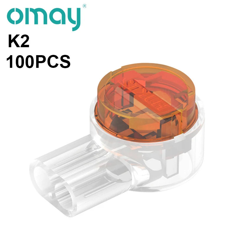 K1 K2 K3 Connector Crimp Connection RJ45 RJ11 Waterproof Wiring Ethernet Telephone Cable Cord Network Terminals 500/1000pcs