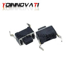 100Pcs Panel PCB Momentary Tactile Tact Push Button Micro Switch 2 Pin DIP Light Touch 3*6*4.3 mm/3*6*5mm Keyboard