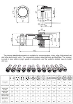 10Set Metal Connectors GX20 2-Pin Circular Female Male 3-Core 4-Core Aviation Plug Quick Plug Cable Connector