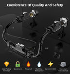 CNLINKO LP20 2/3/4 Pin IP68 Waterproof Quick Circular Connector Panel Mount Electrical Power Connector for Outdoor Eqiupments