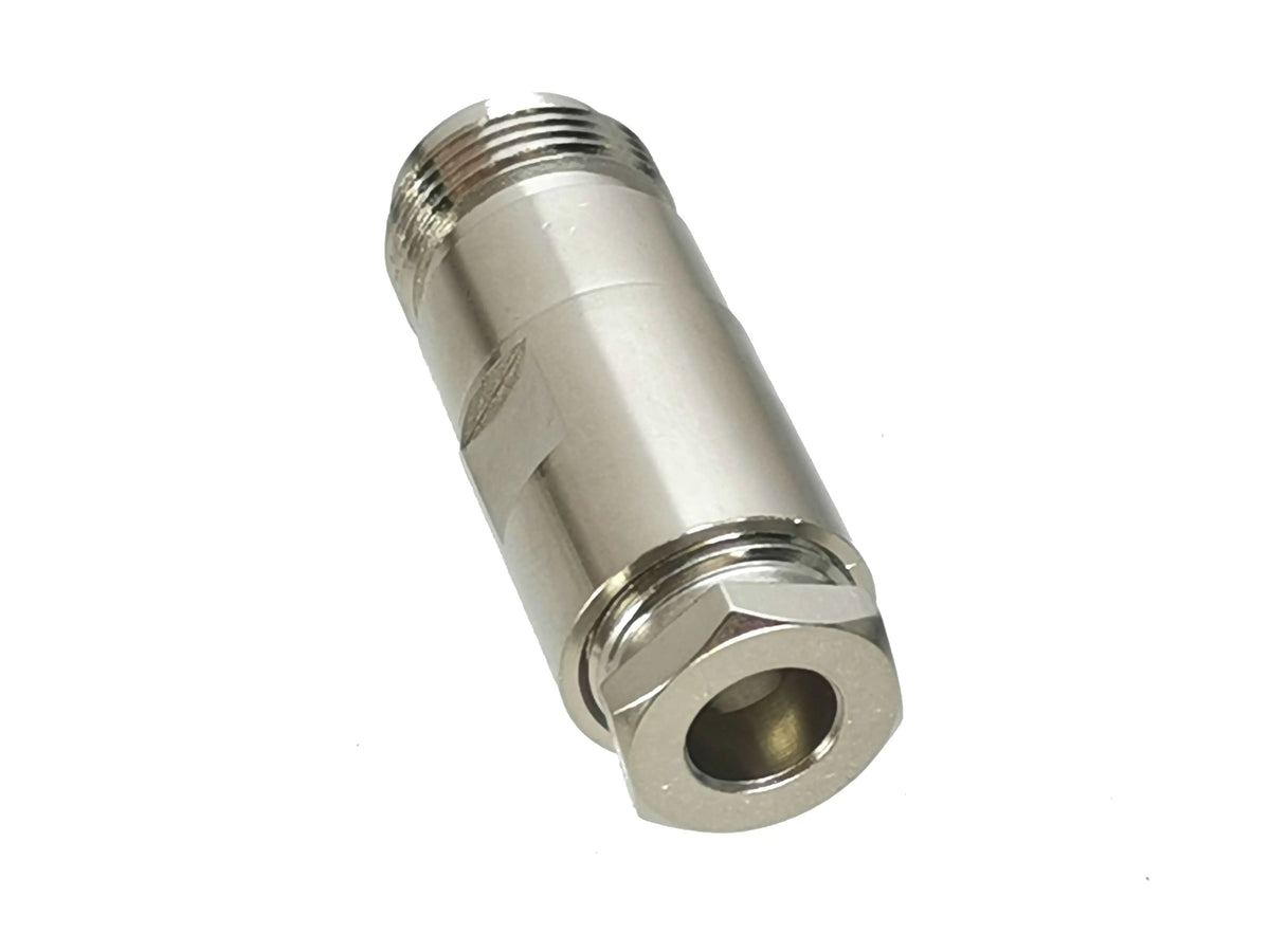 1Pcs Connector N Type Clamp For RG58 RG142 / RG8X LMR240 / RG5 RG6 / RG8 LMR400 RF Coaxial Male plug & Female jack