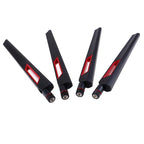 100pcs Wholesale 2.4G 5.8G Dual Band Router Antenna RP SMA Male Universal Antennas Amplifier WLAN WiFi Booster