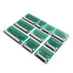 FPC FFC 4 6 8 10 12 15 16 20 24 30 34 40 50 60 Pin Adapter 1.0 MM to 2.54 X 2.54 mm Pitch Through Hole DIP PCB Converter