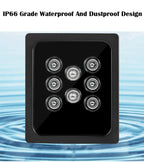 940NM Invisible Illuminator 60M IR Distance 8Array LEDs Infrared Waterproof Night Vision For CCTV Camera 90/60/45/30/15/9 Degree