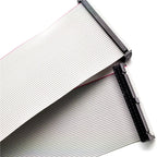 2.54mm Pitch FC-6/8/10/14/16/20/24/40/50/64 PIN JTAG ISP DOWNLOAD CABLE Gray Flat Ribbon Data Cable FOR DC3 IDC BOX HEADER