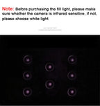 940NM Invisible Illuminator 60M IR Distance 8Array LEDs Infrared Waterproof Night Vision For CCTV Camera 90/60/45/30/15/9 Degree