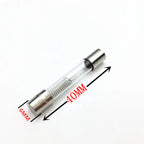10PCS 5KV Microwave Oven Fuse 6X40MM 0.65A 0.7A 0.75A 0.8A 0.9A Glass Tube Fuse 5000V 700MA 6x40mm High-Pressure Fuse