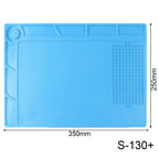 S-110 120 130 Soldering Mat Soldering Station Repair Pad Maintenance Platform Desk Mat Solder Rework Repair Tools