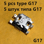20Models Micro USB 5pin Female Connector For Mobile Phone Charging SMT Socket Data Jack Connector Port PCB Board Drop Shipping