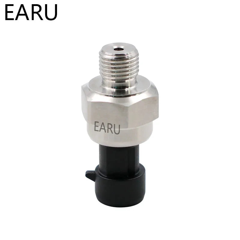 DC 5V G1/4 Pressure Sensor Transmitter Pressure Transducer 1.2 MPa 174 PSI For Air Water Gas Oil Diesel Fuel Car Stainless Steel