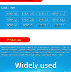 50PCS Momentary Tactile Push Button Click Switch 6X6mm 4.3mm-17mm H=4.3mm 4.5mm 5mm 6mm 7mm 8mm 9mm 10mm 13mm 14mm 4Pin Switch
