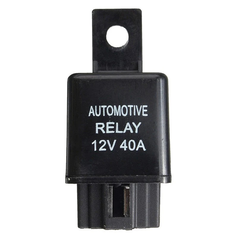 1pc Car Relay 12V 40A 40 AMP Car Automotive Van Boat Bike 4 Pin SPST Alarm Relay Auto Replacement Parts