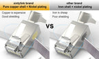 Xintylink CAT7 RJ45 Connector RJ RG45 Ethernet Cable Plug CAT8 8P8C FTP STP Shielded CAT6A Network SFTP LAN 10/50/100pcs