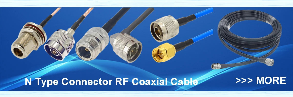 1PCS RG58 Cable Waterproof N Female Bulkhead to SMA/ RP-SMA Male Female RF Coax Pigtail 3G 4G 5G LTE Antenna Extension Jumper