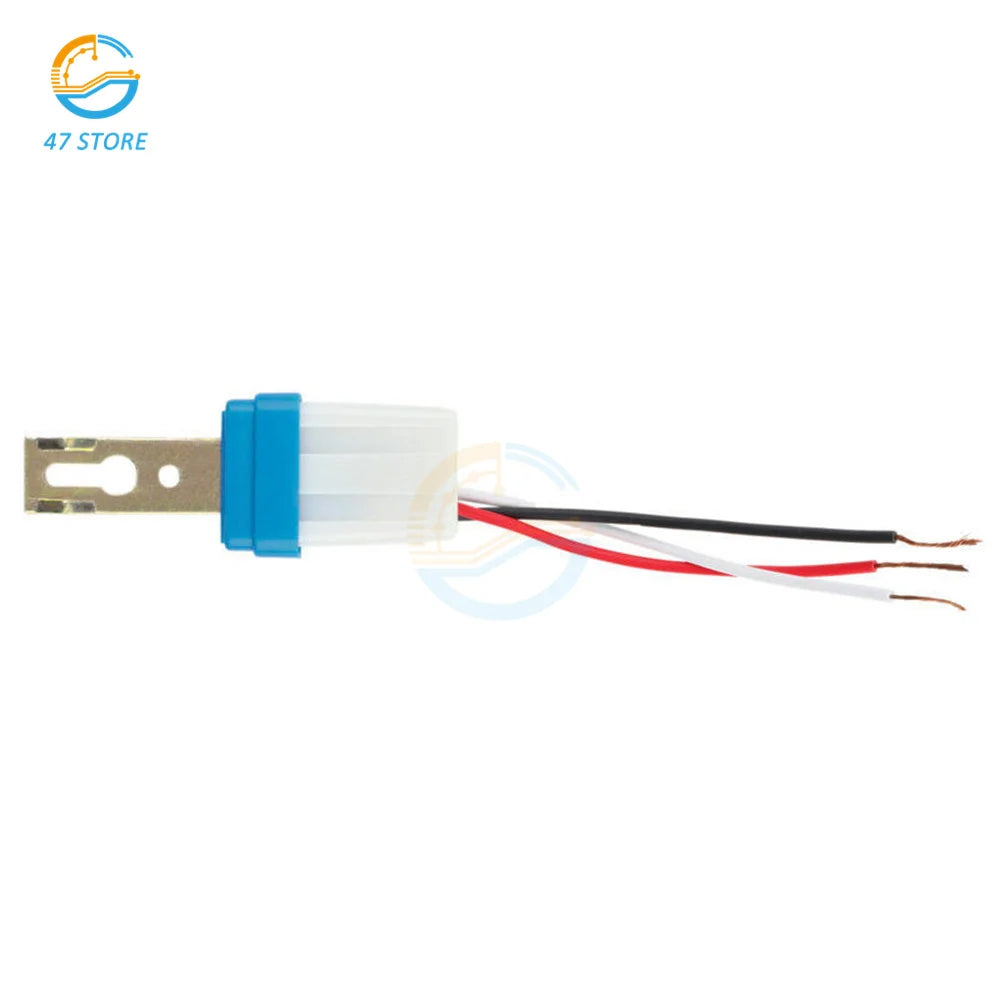 Automatic On Off Photocell Street Lamp Light Switch Controller DC12V AC 220V 50-60Hz 10A Photo Control Photoswitch Sensor Switch