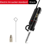 LUXIANZI Electric Suction Tin Gun Powerful Desoldering Pump Hand Welding Tools Removal Vacuum Soldering Sucker Pen Desolder