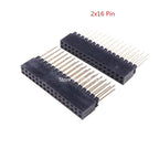 5PCS PC104 2.54mm 2x10P/16P/20P/25P/32P/40Pin Female Stacking Header Connector Dual Row 2x20P for Control Motherboard Interface