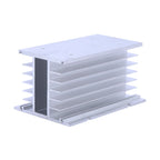 Slim Solid State Relay 10A 25A 40A Dc control Ac/ Ac control Ac Single Phase SSR Din Rail Mount Relays Module equipped Heat sink