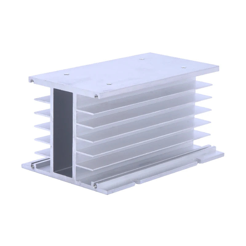 Slim Solid State Relay 10A 25A 40A Dc control Ac/ Ac control Ac Single Phase SSR Din Rail Mount Relays Module equipped Heat sink