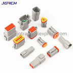 2-12 Pin DT Deutsch Series Waterproof Auto Connector Kits Solid Contacts With Crimping & Removal Tools DT06-2S DT04-2P DT06-3S