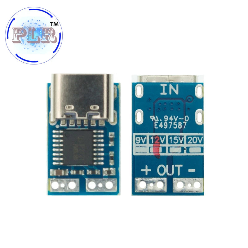 PDC004-PD PD decoy module Ip2721 PD23.0 to DC DC trigger extension cable PLR QC4 charger 9V 12V 15V 20V TYPE-C