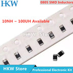 50pcs 0805 2012 SMD Stack Inductor 47NH 68NH 100NH 1UH 2.2UH 4.7UH 5.6UH 8.2UH 10UH 12UH 15UH 18UH 22UH 33UH 47UH 68UH 100UH 10%